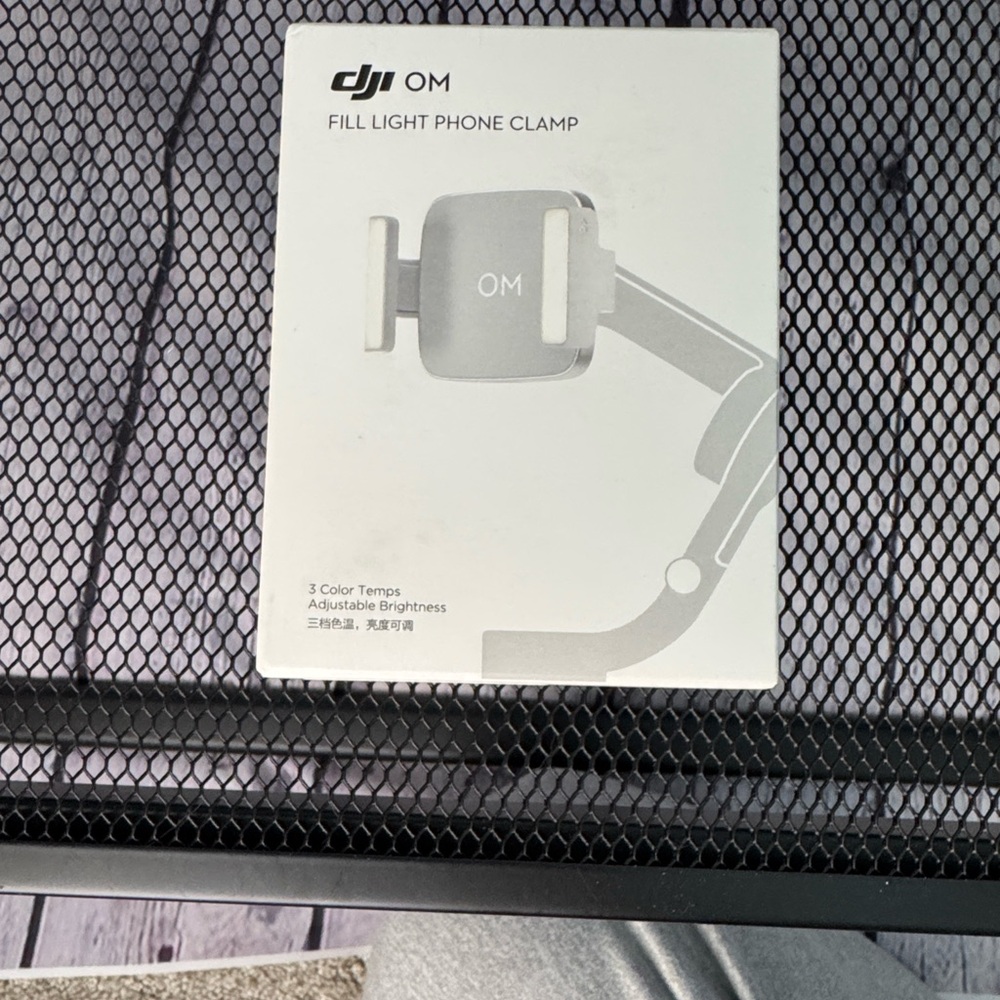 DJI Fill Light Phone Clamp for Smartphone Gimbal Stabilizer